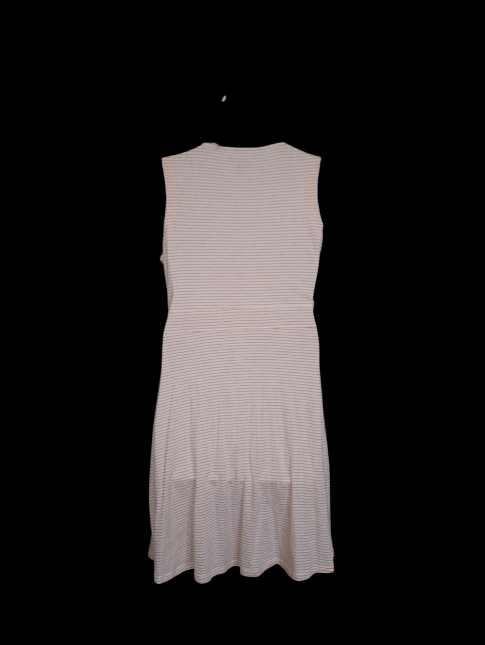 Toad & Co Dress Cue Wrap Organic Cotton Women XL Red Ivory Striped Coastal NWT - Picture 5 of 9